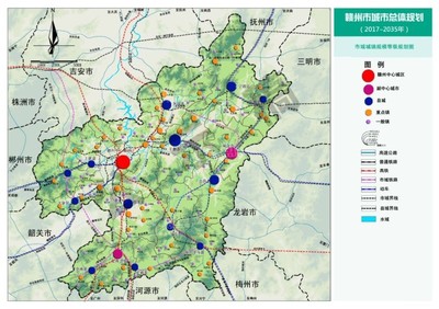 贛州繪就發展新藍圖 “兩市四區三軸”引領城市未來高速發展